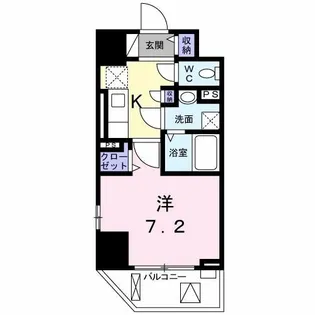 グラン八王子【8階】の間取り