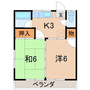 サン・コーポ【2階】の間取り
