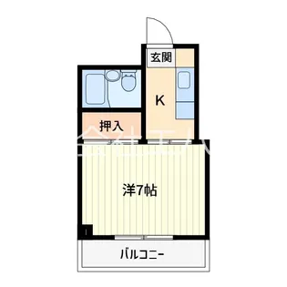 三星マンション【3階】の間取り