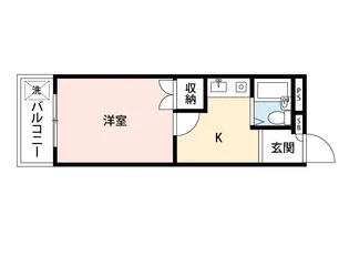 ビスタ泉町【3階】の間取り