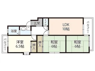 Shining Compo N【4階】の間取り