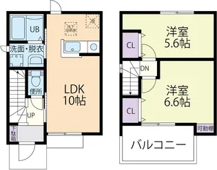 ロゼットの間取り
