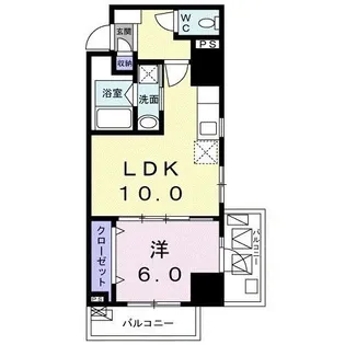 SASON【6階】の間取り