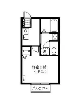 グランメールII【1階】の間取り