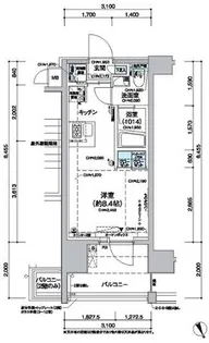 東京都大田区南蒲田2【マンション】の間取り