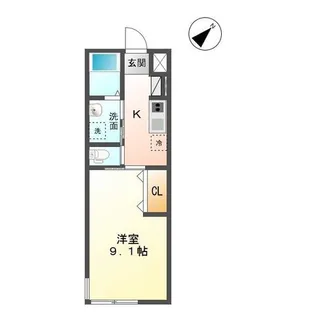 ブルーム【2階】の間取り