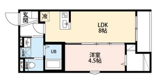 ラネージュ海老名【3階】の間取り