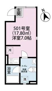 東京都品川区南大井5【マンション】の間取り