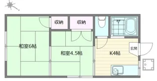 フォーブル石田【2階】の間取り
