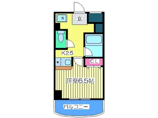 PURE SAKURA松屋町【10階】の間取り