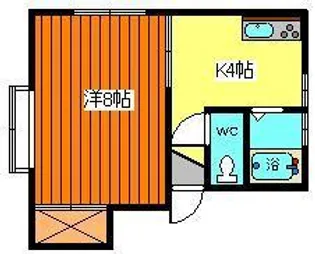 アーバンティ東通【1階】の間取り