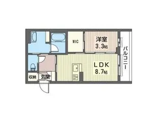 Y sPrecious7【2階】の間取り