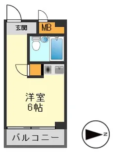 ダイコーパレス京成小岩【3階】の間取り