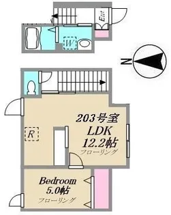 東京都大田区久が原4【アパート】の間取り