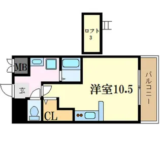 金屋町グランデ【11階】の間取り