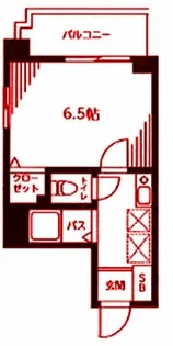 ビクトリュー仲町台【2階】の間取り