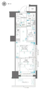 ZOOM高田馬場【3階】の間取り