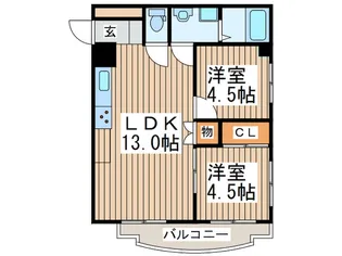 ラガードビル【3階】の間取り