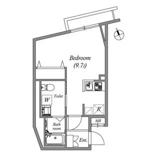 PASEO東武練馬【1階】の間取り
