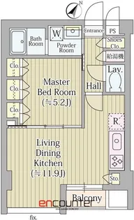 ヴァロータ氷川台【2階】の間取り