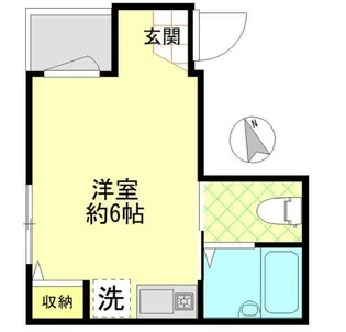 東京都葛飾区柴又6【アパート】の間取り
