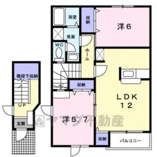 コージーイン【2階】の間取り