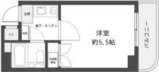 エタニティ川崎【1階】の間取り