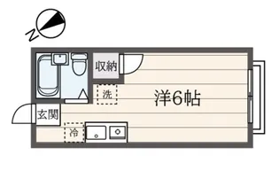 メゾン・ド・プレーヌ【2階】の間取り
