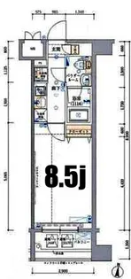 SHOKEN Residence横浜WEST【3階】の間取り