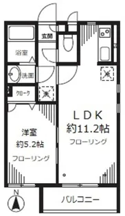 シャルマントミール【3階】の間取り