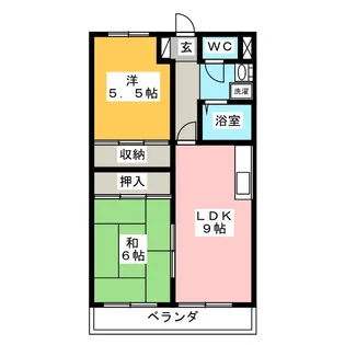 ヴォーグ21【2階】の間取り