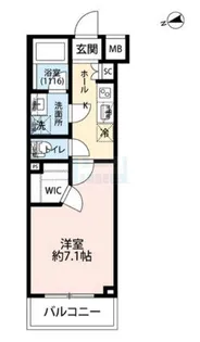 プレール・ドゥーク小竹向原【4階】の間取り