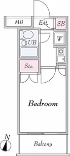 スカイコート宮崎台第2【1階】の間取り