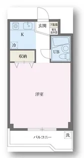 フォーラム共栄【5階】の間取り