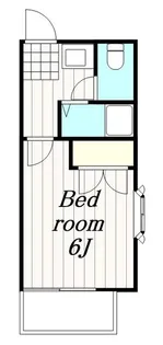 第8匠優アパート【2階】の間取り