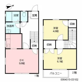 エスポワール尾上 C棟【1階】の間取り