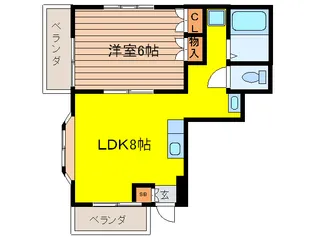 サニ-ハイム35【2階】の間取り