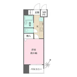 ツインズ目白A棟【10階】の間取り