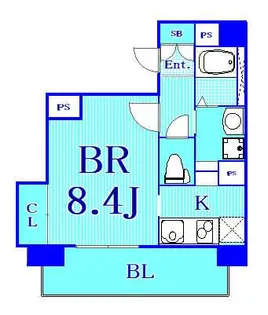 森ビル【2階】の間取り
