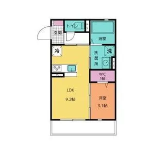 La Paix【3階】の間取り