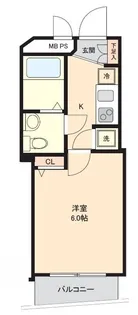 東京都新宿区大久保1【マンション】の間取り