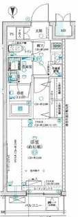 GRAN PASEO神楽坂II【3階】の間取り