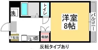 サンライト津島I号館【4階】の間取り
