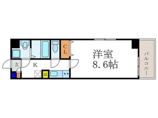 ベルシャンブル【1階】の間取り