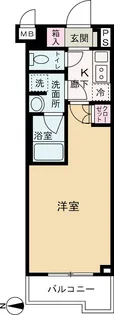 ルーブル武蔵中原伍番館【5階】の間取り