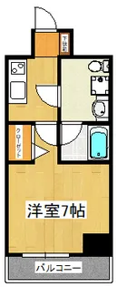 LIME RESIDENCE HIGASHINAKAYAMA【3階】の間取り