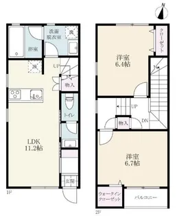 プレミアムアイランド乙柳IVの間取り