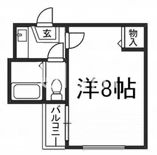 メゾンドルミネ【4階】の間取り