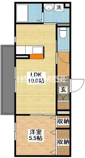 シャーメゾンOregon【1階】の間取り