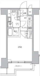 ル・サレーヴ【10階】の間取り